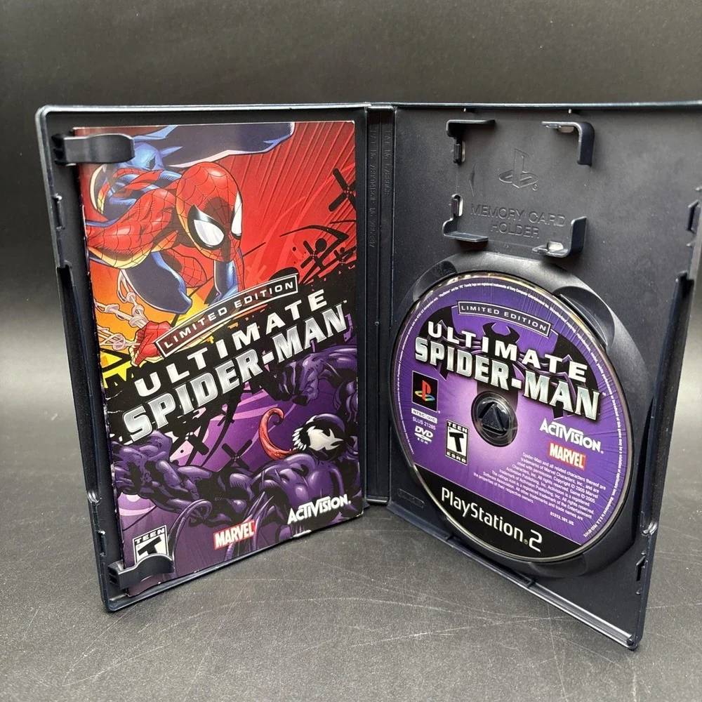 Ultimate Spider-Man: Limited Edition (PS2) CIB‎ W/Comic